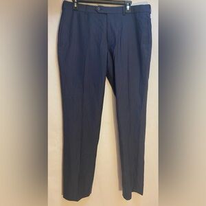 Brooks Brothers Men’s 346 Fitzgerald Fit Dress Pants Flat Front Wool Navy 33X31